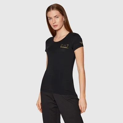 Camiseta Armani Negra Mujer