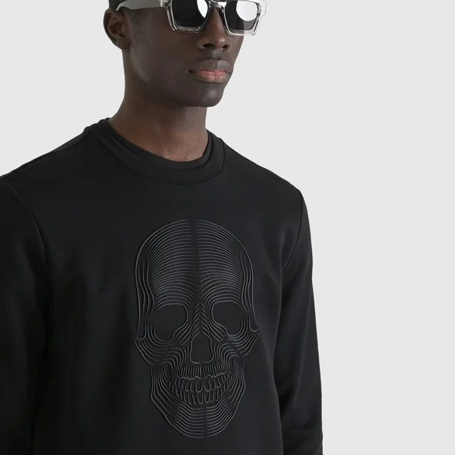 Sudadera Antony Morato Negra Hombre