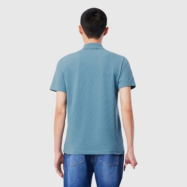 Polo Lacoste Azul Hombre