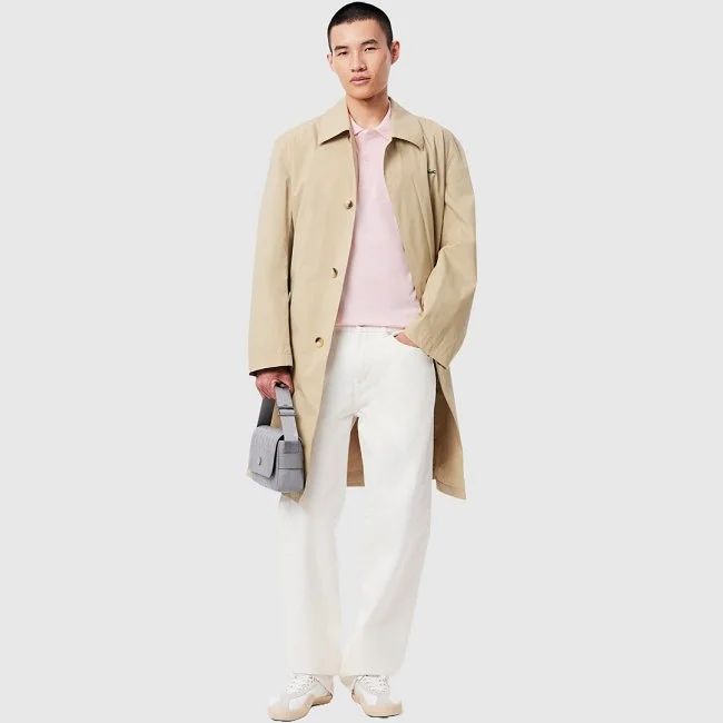 Polo Lacoste Rosa Hombre