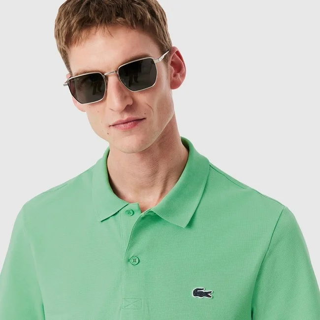 Polo Lacoste Verde Hombre