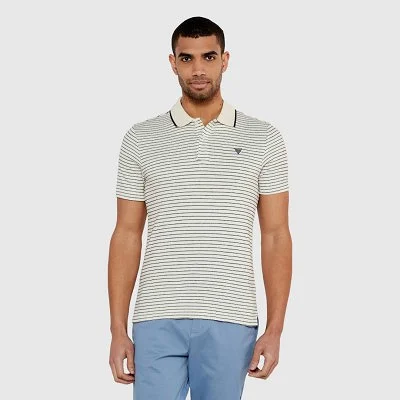 Polo Guess Beige rallas...