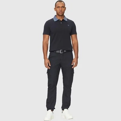 Polo Guess Hombre Azul marino 2