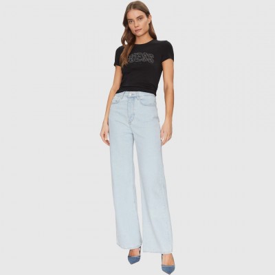 Camiseta Guess Negra Mujer 2