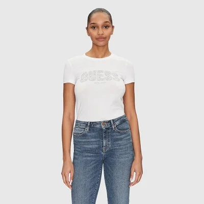 Camiseta Guess Blanca Mujer