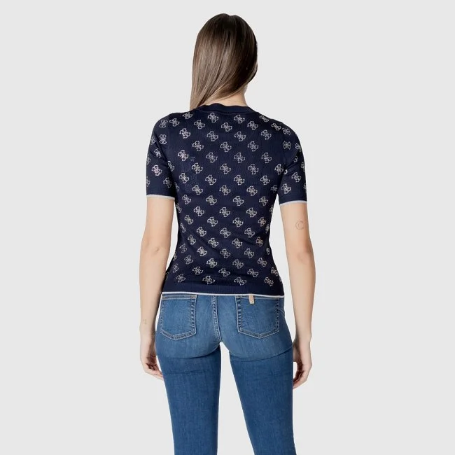 Jersey Guess Marino Mujer Manga corta Jersey Guess Marino Mujer Manga corta