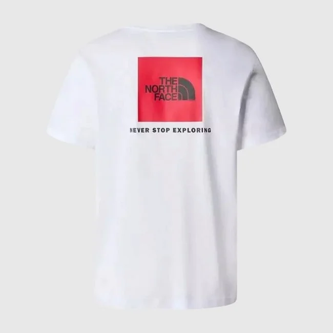 Camiseta The North Face Blanca Hombre Camiseta The North Face Blanca Hombre