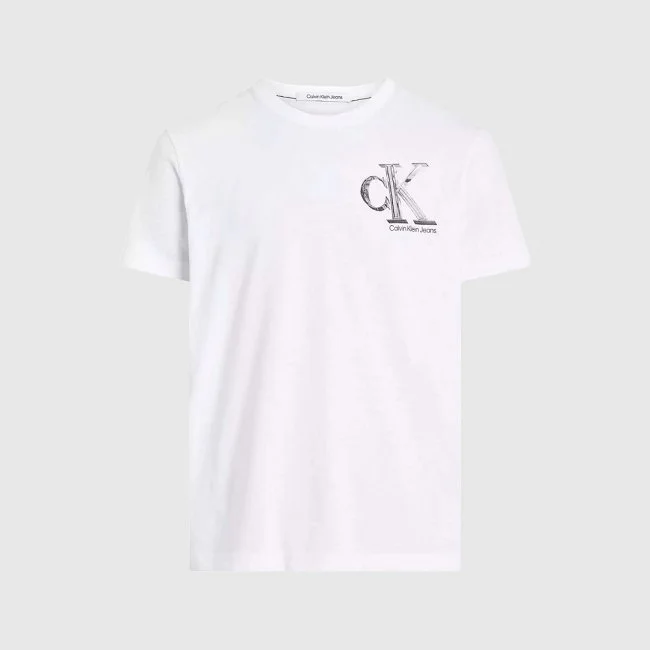 Camiseta Calvin Klein Blanca Hombre