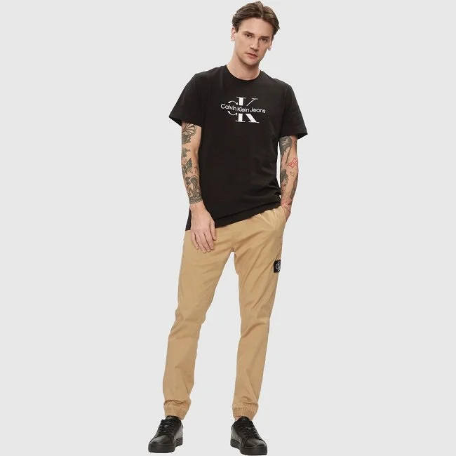 Camiseta Calvin Klein Negra Hombre Camiseta Calvin Klein Negra Hombre