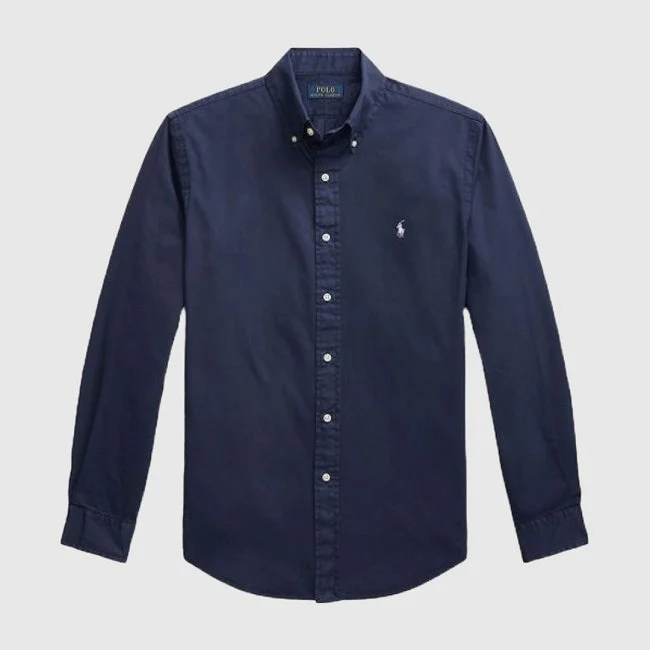 Camisa Ralph Lauren Azul marino Hombre