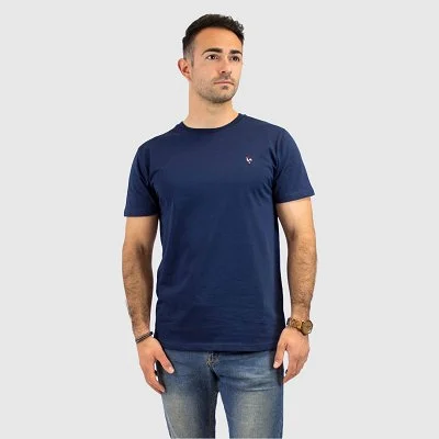 Camiseta Patadegallo Azul...