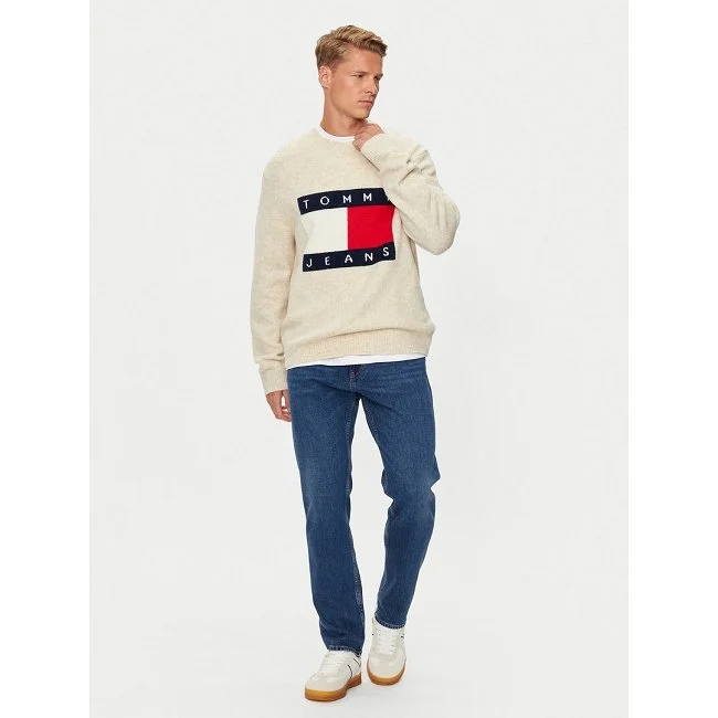 Jersey Tommy Hilfiger Beige Hombre