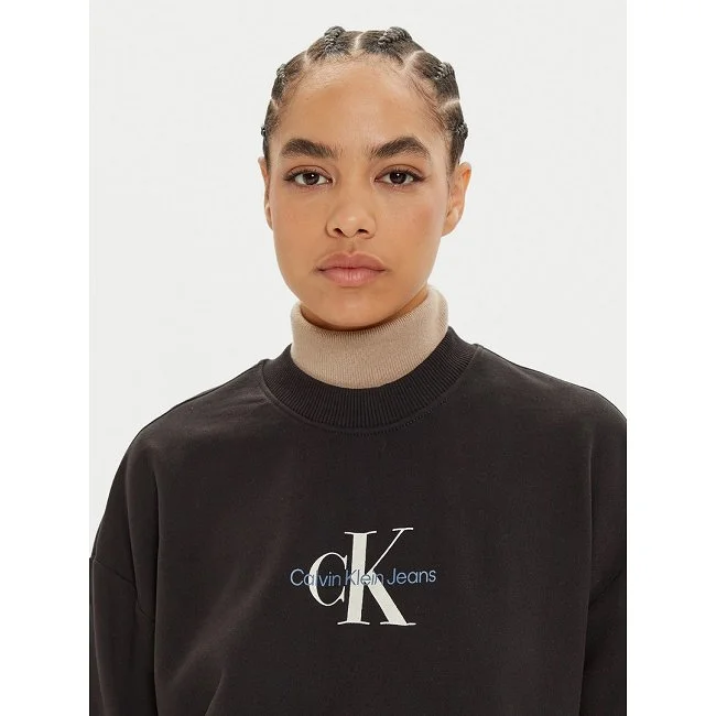 Sudadera Calvin Klein Negra Mujer
