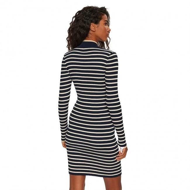 Vestido Tommy Hilfiger Negro Mujer