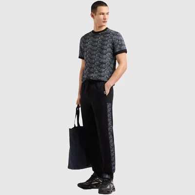 Pantalón Armani Negro Hombre 2