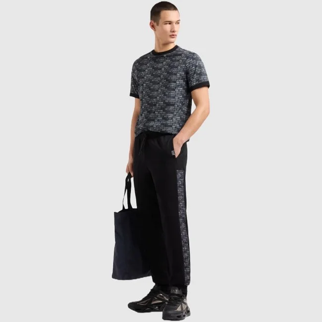 Pantalón Armani Negro Hombre Pantalón Armani Negro Hombre