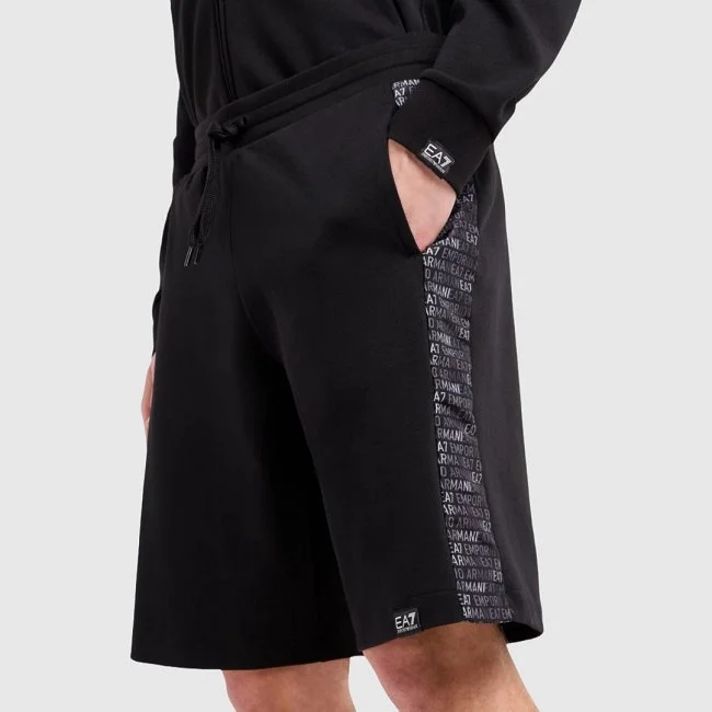 Pantalón Corto Armani Negro Hombre Pantalón Corto Armani Negro Hombre