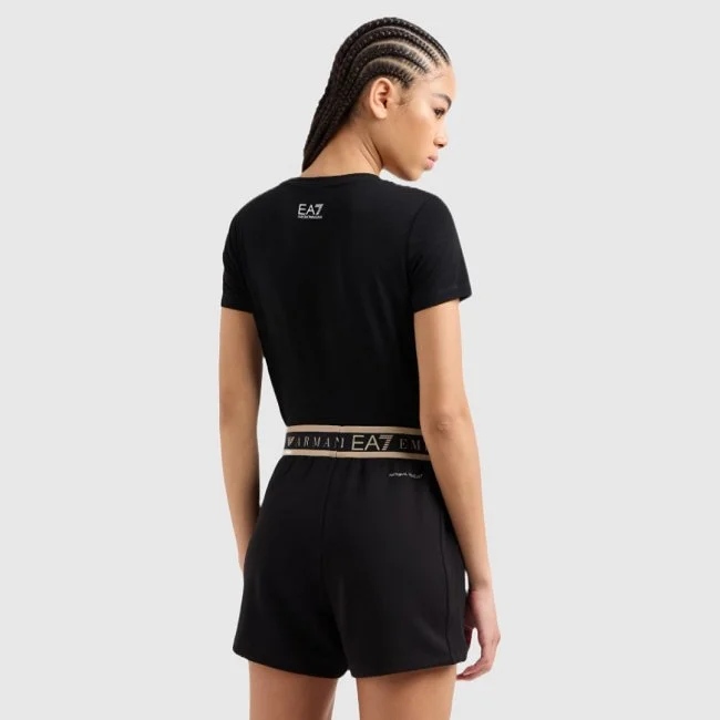 Pantalón Corto Armani Negro Mujer Pantalón Corto Armani Negro Mujer
