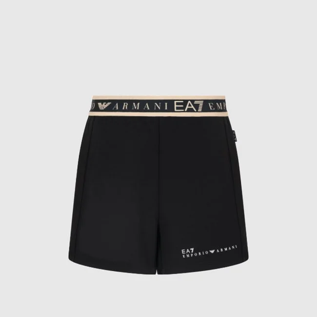 Pantalón Corto Armani Negro Mujer Pantalón Corto Armani Negro Mujer