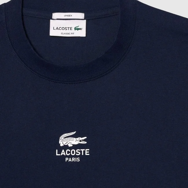 Camiseta Lacoste Hombre Azul Marino