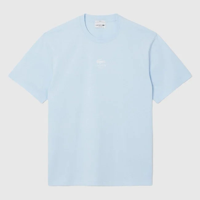 Camiseta Lacoste Azul Claro Unisex