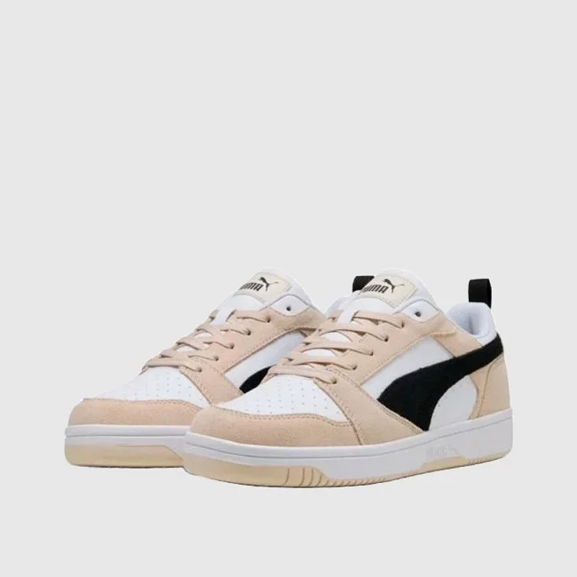 Zapatillas Puma REBOUND Blancas y Rosas