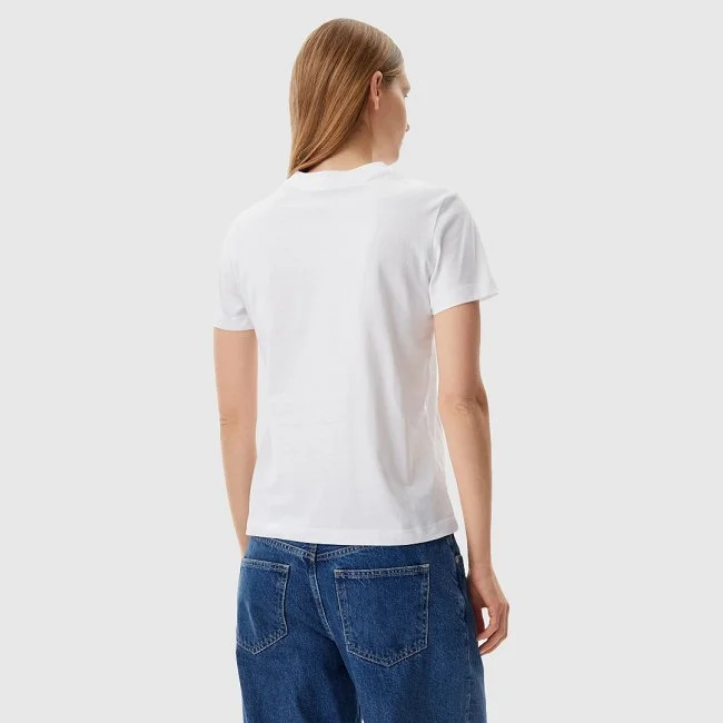 Camiseta Calvin Klein Blanca Mujer Camiseta Calvin Klein Blanca Mujer