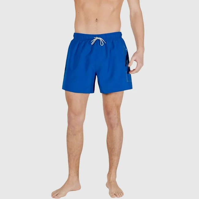 Bañador Armani Azul Hombre