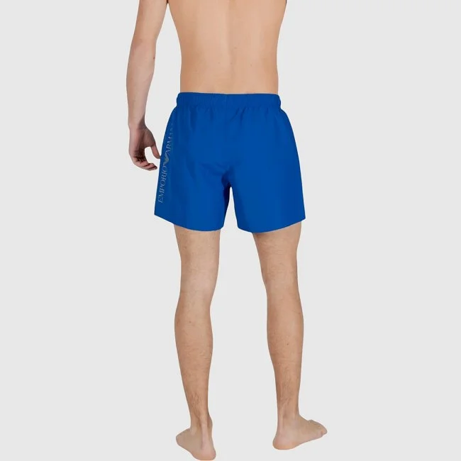 Bañador Armani Azul Hombre