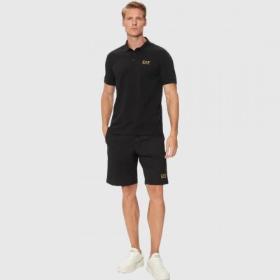 Polo Armani EA7 Negro Hombre 2