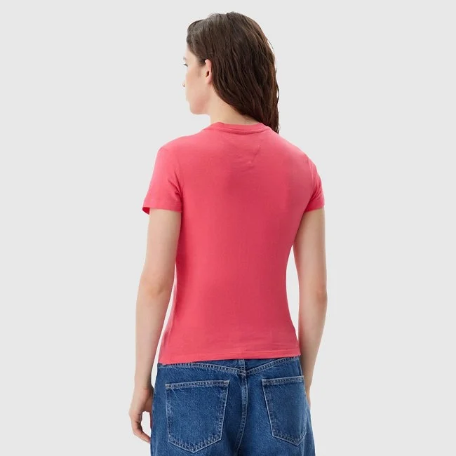 Camiseta Tommy Hilfiger Rosa Mujer