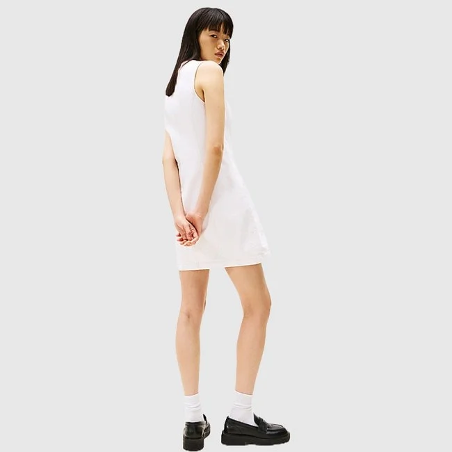 Vestido Tommy Hilfiger Blanco Mujer