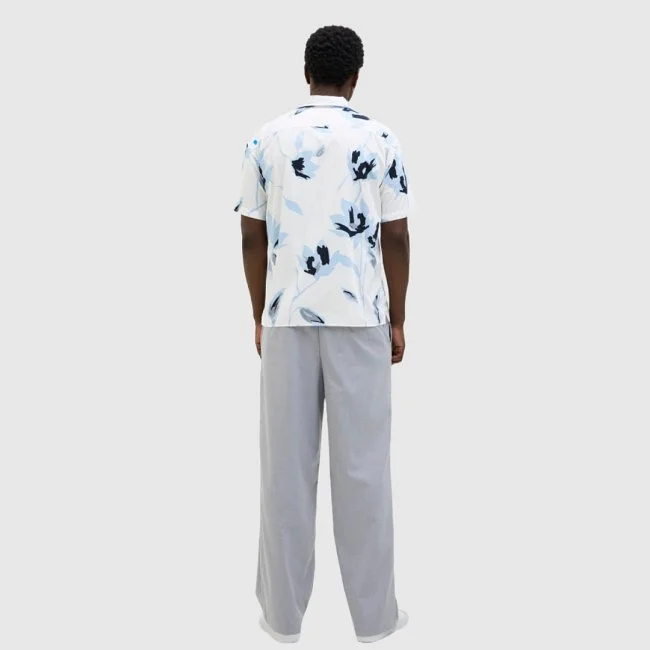 Camisa Jack & Jones Estampada Blanca...