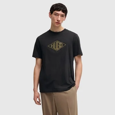 Camiseta Hugo Negra Hombre...