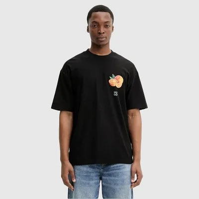 Camiseta Hugo Negra Hombre