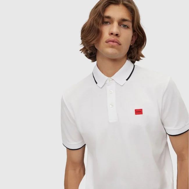 Polo Hugo Blanco Hombre