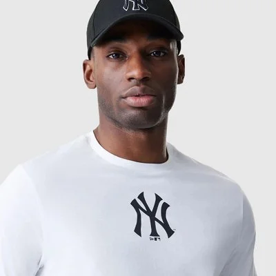 Camiseta New Era Blanca Hombre 2
