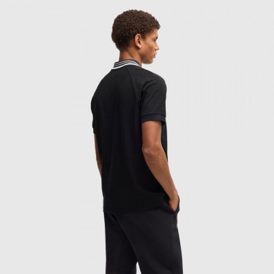 Polo Boss Negro Hombre 2