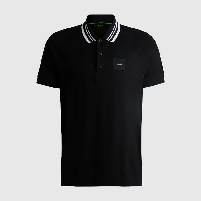 Polo Boss Negro Hombre Polo Boss Negro Hombre