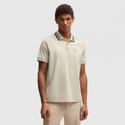 Polo Boss Beige Hombre