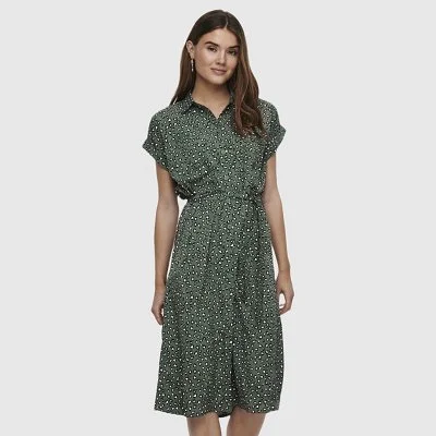 Vestido Only Verde Mujer...