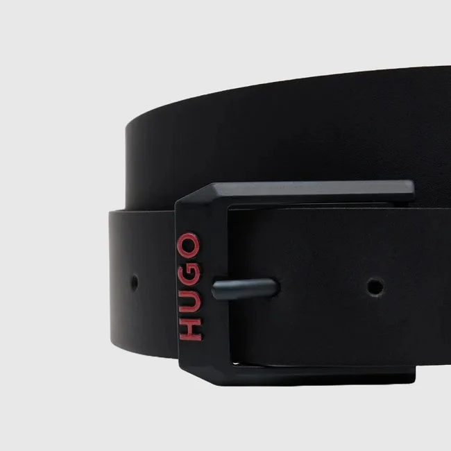 Cinturón Hugo Negro Hombre