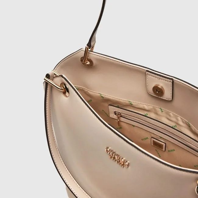 Bolso Guess Dorado Mujer