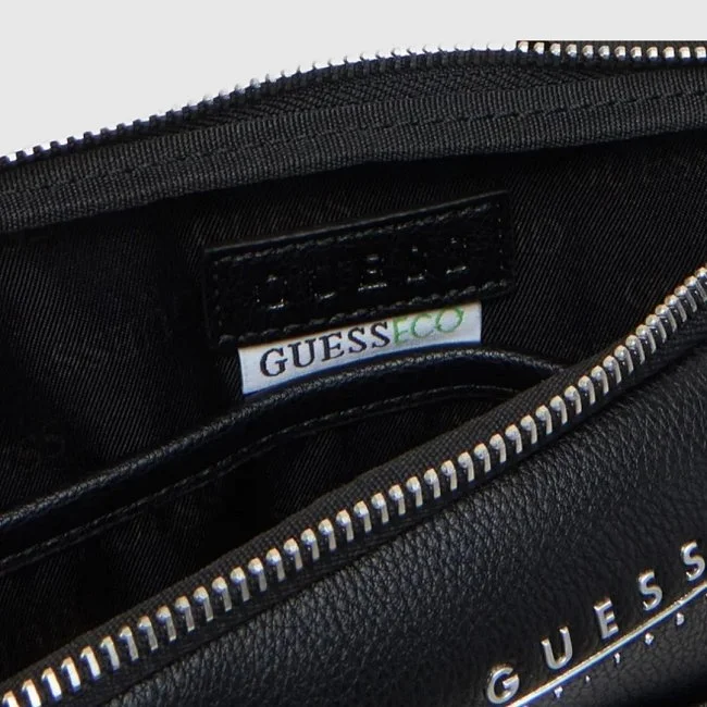 Bandolera Guess Negra Hombre