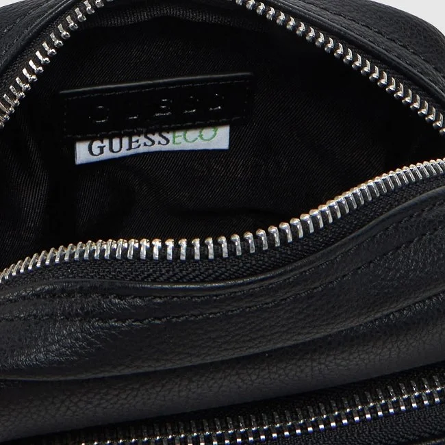 Bandolera Guess Negra Hombre