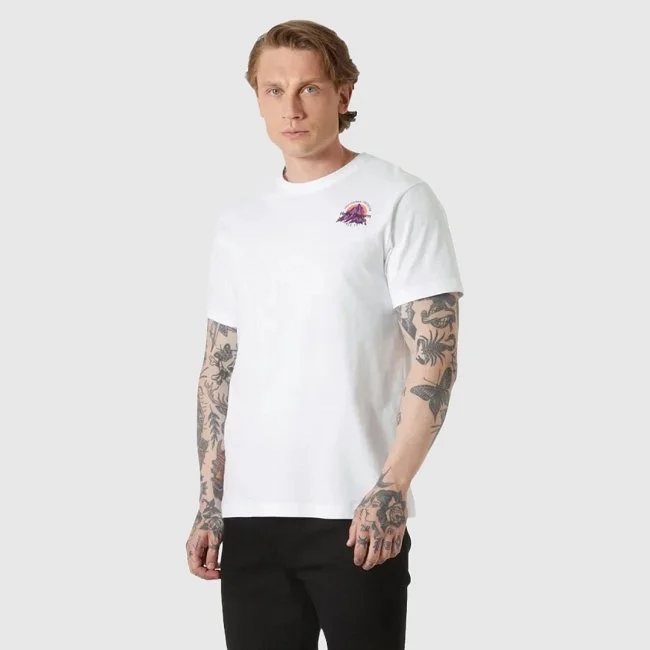 Camiseta Helly Hansen Blanca Hombre
