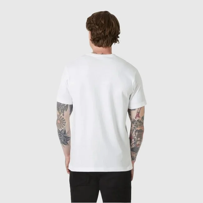 Camiseta Helly Hansen Blanca Hombre