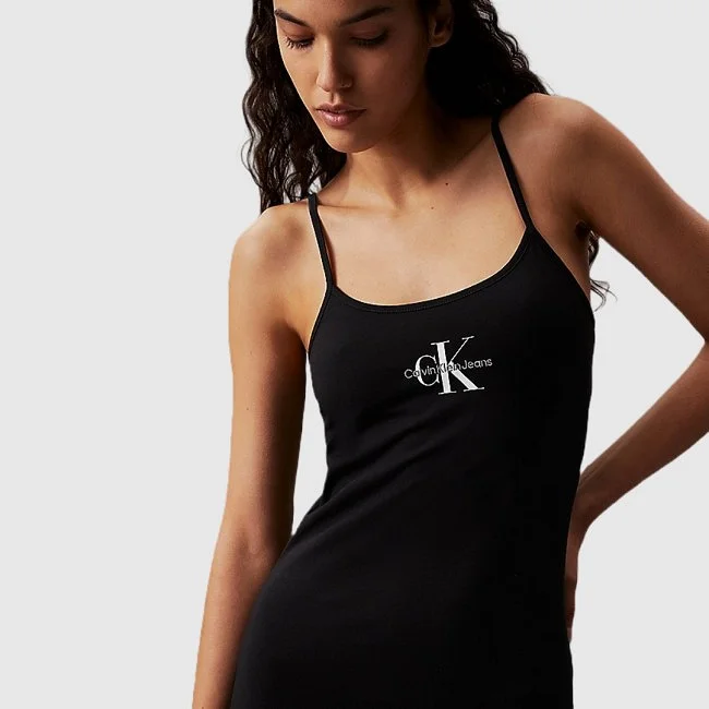 Vestido Calvin Klein Negro Mujer