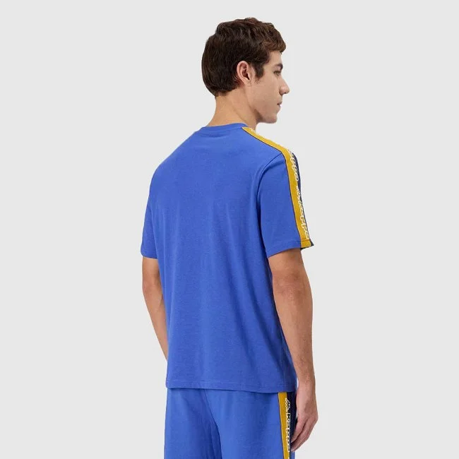 Camiseta Kappa Azul Hombre