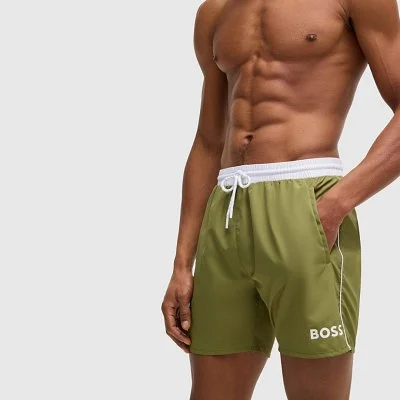 Bañador Boss Kaki Hombre 2